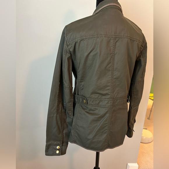 J. Crew Utility jacket. Resin coated twill field jacket. - Picture 13 of 14